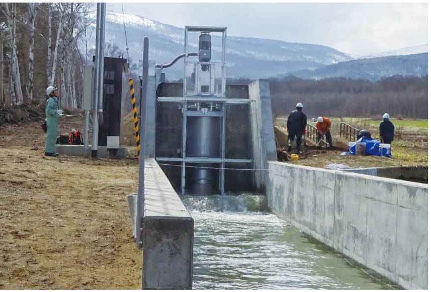 松川第一小水力発電所